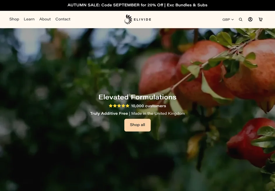 Before: tapping Learn does nothing